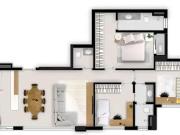 Apartamento para Locação em Goiânia/GO Serrinha 3 Quartos