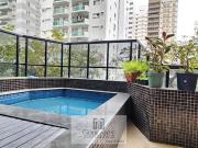 Apartamento para Locação em Guarujá/SP Pitangueiras 5...