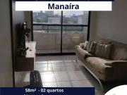 Apartamento para Locação em João Pessoa/PB Manaíra 2 Quartos
