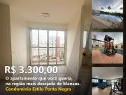 Apartamento para Locação em Manaus/AM Ponta Negra 2 Quartos