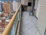 Apartamento para Locação em Praia Grande/SP Tupi 3 Quartos