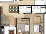 Apartamento para Locação em São Paulo/SP Lapa 2 Quartos