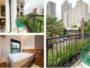 Apartamento para Locação em São Paulo/SP Pinheiros 1 Quartos