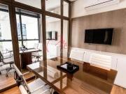 Apartamento para locação mobiliado na Cidade Monções com...