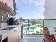 Apartamento para locação, Vista Piscina, 2 Quartos,...