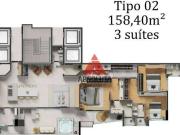 Apartamento para Venda em Americana/SP Centro 3 Quartos