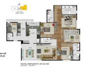 Apartamento para Venda em Belo Horizonte/MG Santo...