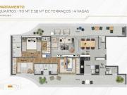 Apartamento para Venda em Belo Horizonte/MG Savassi 3...