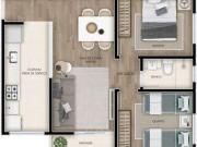 Apartamento para Venda em Betim/MG Monte Verde 2 Quartos