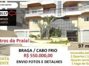 Apartamento para Venda em Cabo Frio/RJ Braga 2 Quartos