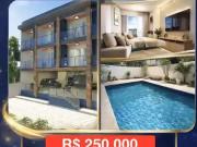 Apartamento para Venda em Cabo Frio/RJ Guriri 1 Quartos