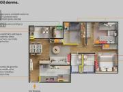 Apartamento para Venda em Campinas/SP Bonfim 2 Quartos