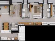 Apartamento para Venda em Campo Grande/MS Centro 3 Quartos