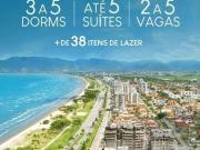 Apartamento para Venda em Caraguatatuba/SP Indaiá 3 Quartos