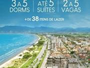 Apartamento para Venda em Caraguatatuba/SP Indaiá 3 Quartos