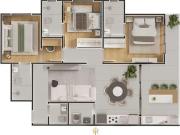 Apartamento para Venda em Caraguatatuba/SP Jardim Arua 3...