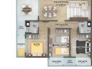 Apartamento para Venda em Caraguatatuba/SP Massaguaçu 3...