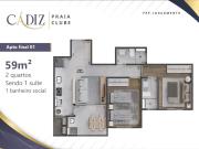 Apartamento para Venda em Caraguatatuba/SP Porto Novo 2...