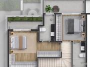 Apartamento para venda em Centro Cívico de 132.98m² com...