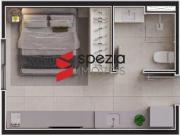 Apartamento para venda em Centro de 20.50m² com 1 Quarto