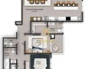 Apartamento para Venda em Florianópolis/SC Cacupé 2 Quartos