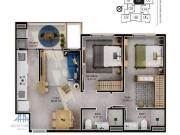 Apartamento para Venda em Florianópolis/SC Cacupé 2 Quartos