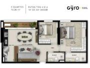 Apartamento para Venda em Goiânia/GO Setor Marista 2 Quartos