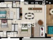 Apartamento para Venda em Goiânia/GO Setor Marista 3 Quartos