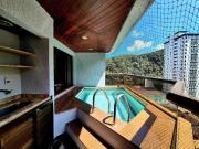 Apartamento para Venda em Guarujá/SP Pitangueiras 4 Quartos