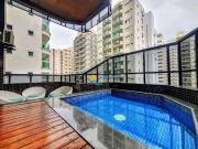 Apartamento para Venda em Guarujá/SP Pitangueiras 5 Quartos