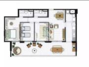Apartamento para Venda em Guarujá/SP Vila Alzira 3 Quartos