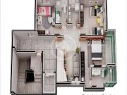 Apartamento para Venda em Ipatinga/MG Horto 3 Quartos