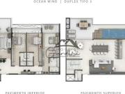 Apartamento para Venda em Itajaí/SC Praia Brava 3 Quartos