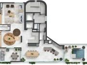 Apartamento para Venda em Itapema/SC Meia Praia 4 Quartos