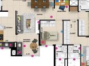 Apartamento para venda em Jardim Proença de 95.50m² com...