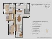 Apartamento para Venda em João Pessoa/PB Manaíra 3 Quartos