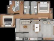 Apartamento para Venda em Juiz de Fora/MG Santa Helena 3...