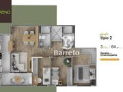 Apartamento para Venda em Londrina/PR Igapó 3 Quartos