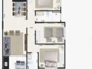 Apartamento para Venda em Mongaguá/SP Centro 3 Quartos