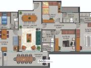 Apartamento para Venda em Natal/RN Lagoa Nova 3 Quartos