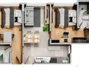 Apartamento para Venda em Natal/RN Tirol 2 Quartos