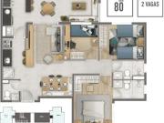 Apartamento para venda em Nova Aldeinha/aldeia de...