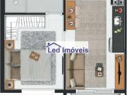 Apartamento para Venda em Osasco/SP Km 18 1 Quartos