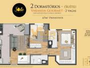 Apartamento para Venda em Osasco/SP Vila Osasco 2 Quartos