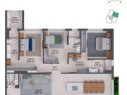 Apartamento para Venda em Palhoça/SC Pedra Branca 3 Quartos