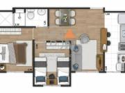 Apartamento para venda em Parque São Bento de 41.00m²...