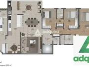 Apartamento para Venda em Ponta Grossa/PR Estrela 3 Quartos