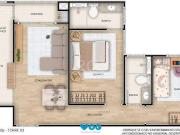 Apartamento para Venda em Porto Alegre/RS Camaquã 2 Quartos