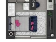 Apartamento para Venda em Porto Alegre/RS Floresta 1 Quartos