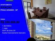 Apartamento para Venda em Praia Grande/SP Aviação 1 Quartos